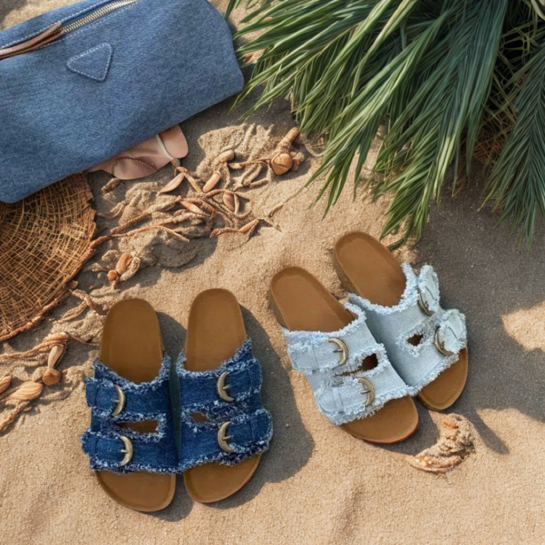 Il sandalo Must-Have dell'estate 2025, denim edition